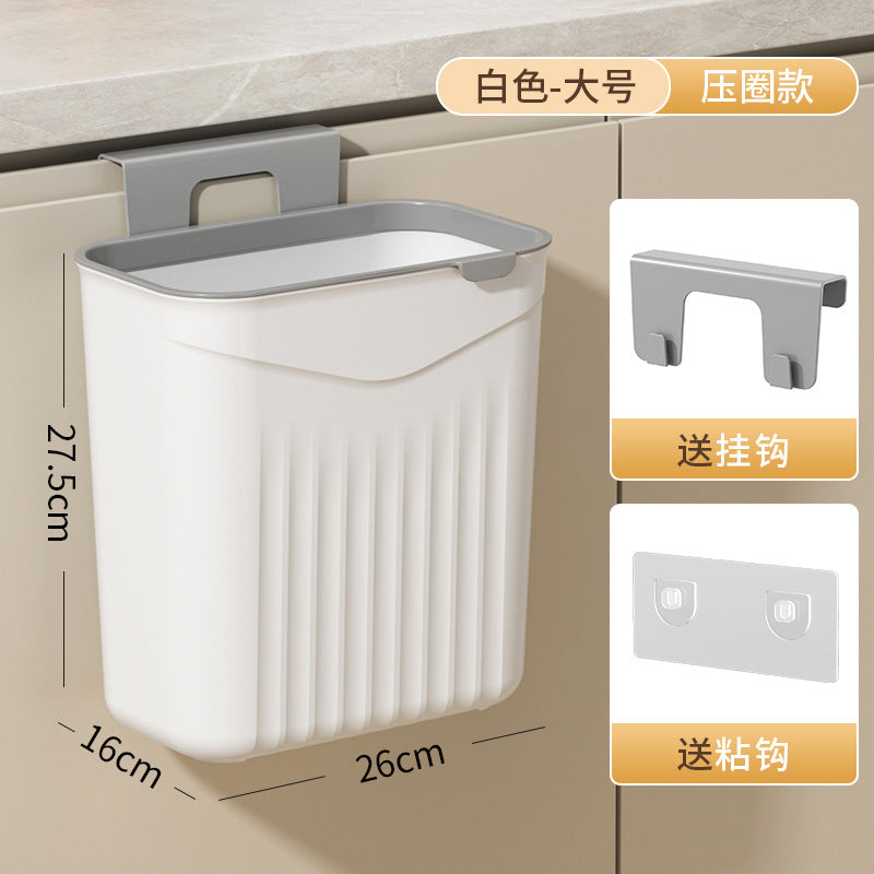 White / L Press Ring No Lid