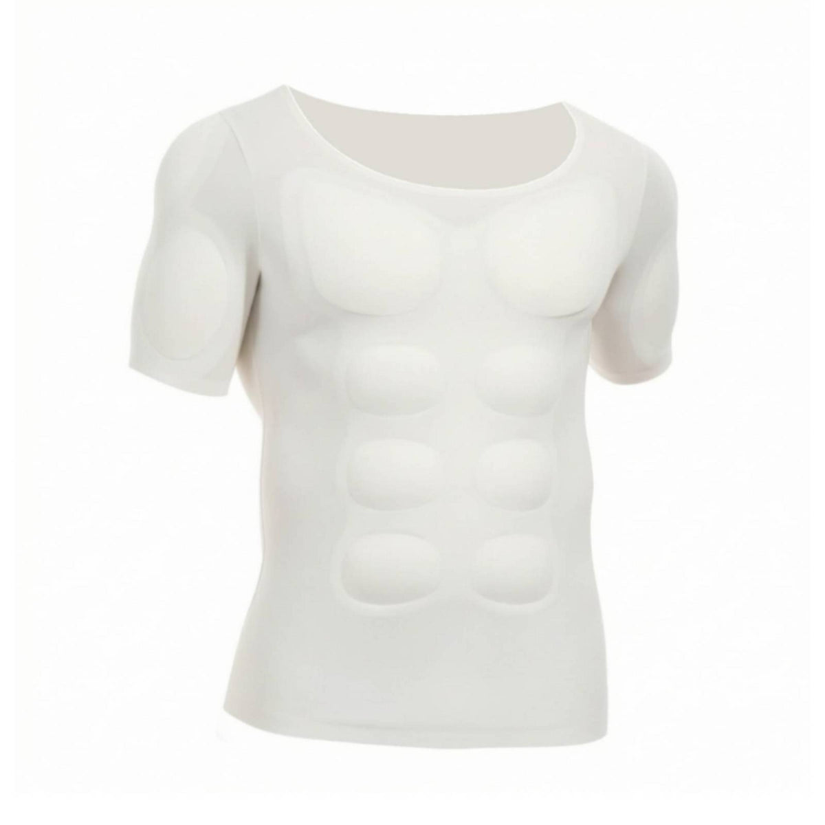 Muscle Shirt with Removable Pads Stretchy Muscle Shirt with Pads for Performers