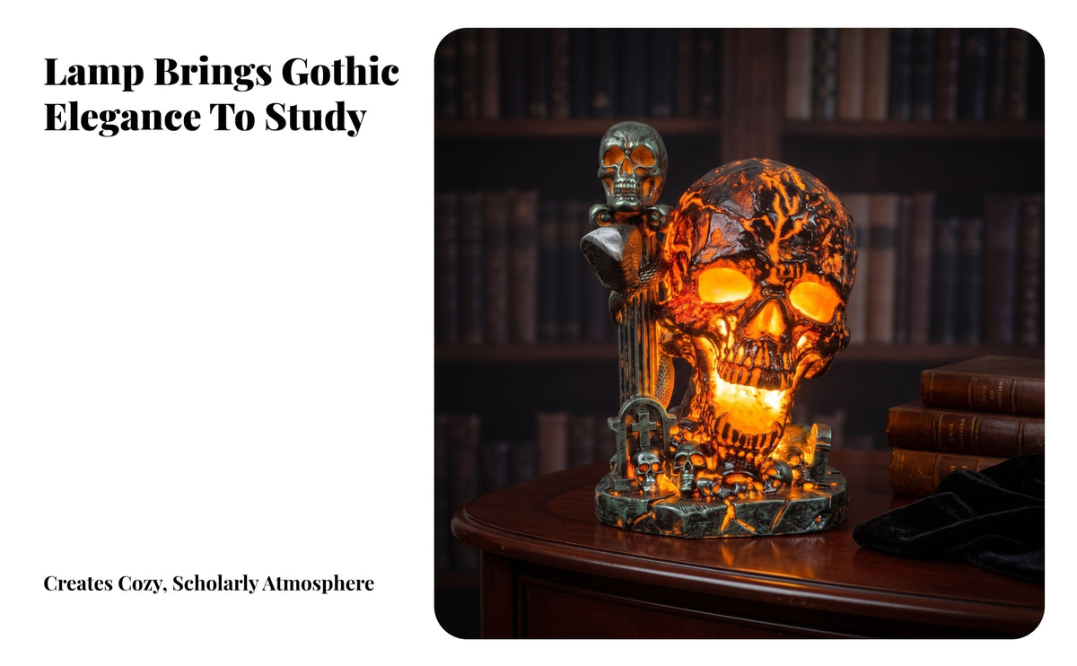 Gothic Cranium Lamp