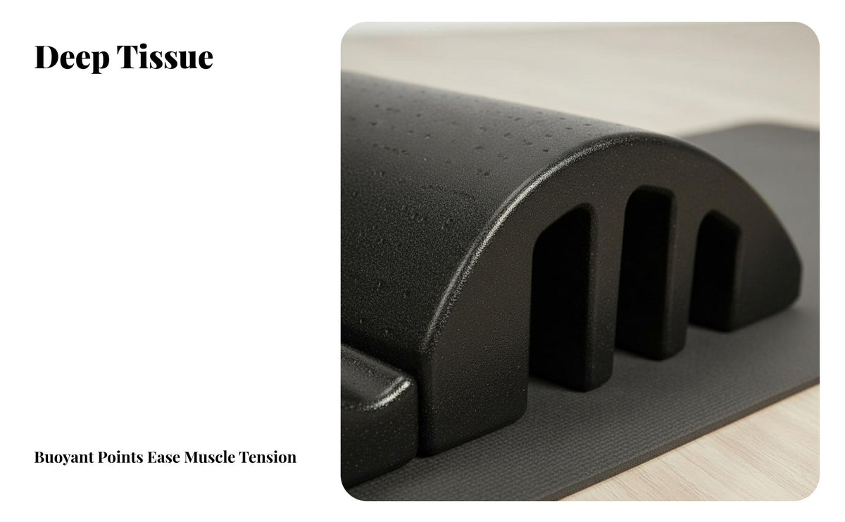 Ergonomic Curve Pilates Spine Corrector High-Density Foam Pilates Arc Barrel Long-Lasting Construction Back Stretching Arc Lightweight for Children, Home Gym