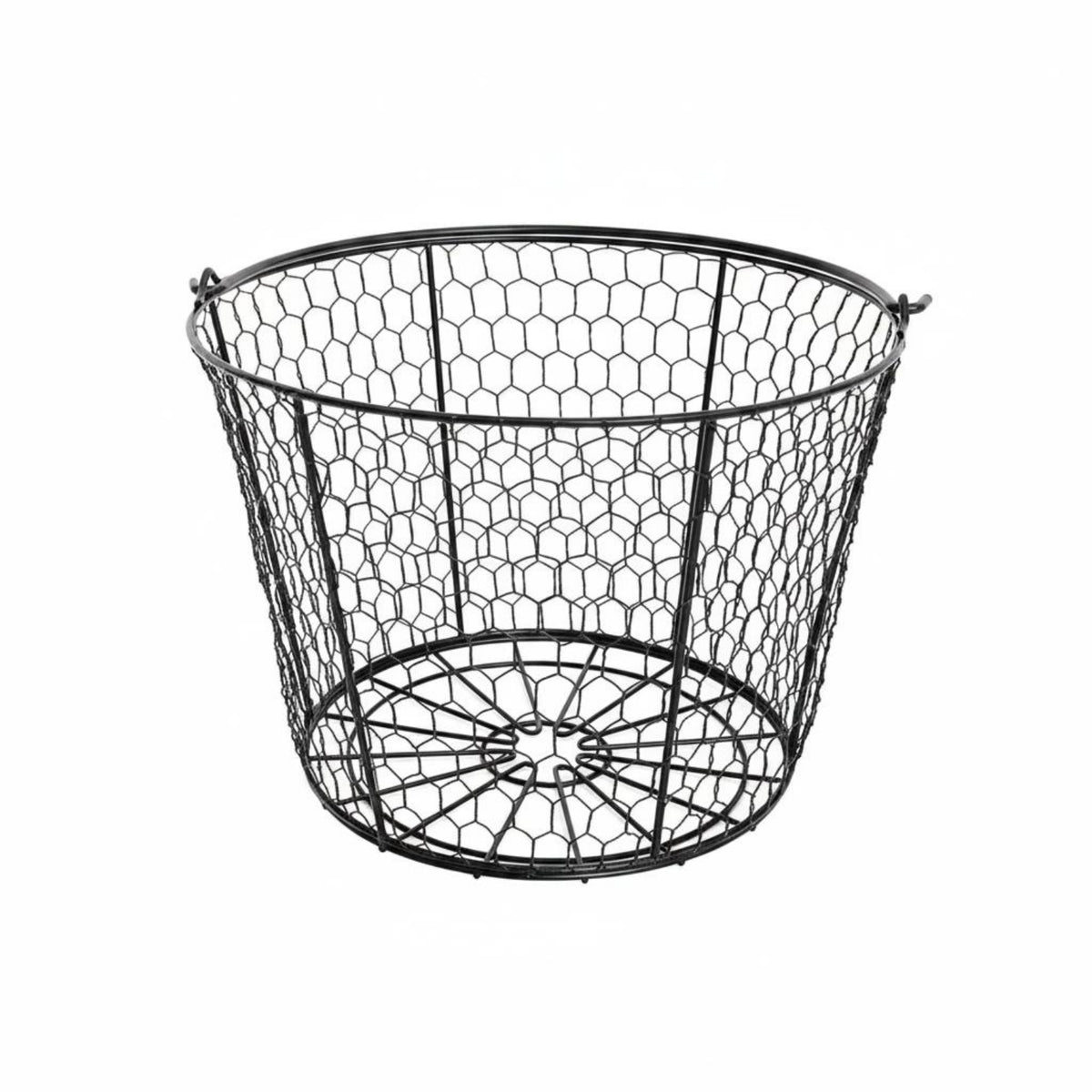Large Capacity Golf Ball Basket Multi Use Portable Golf Ball Basket Handheld Golfball Container Handle for Golfers, Practice