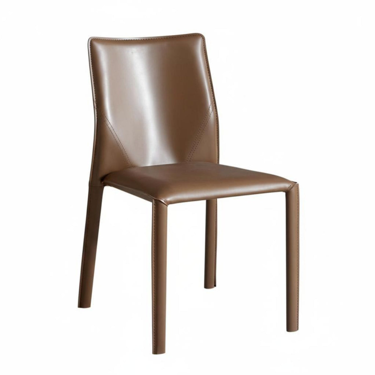Upholstered Armless Chair Minimalist Design Upholstered Armless Side Chair Stackable Space-Saving for Interior Designers, Adults