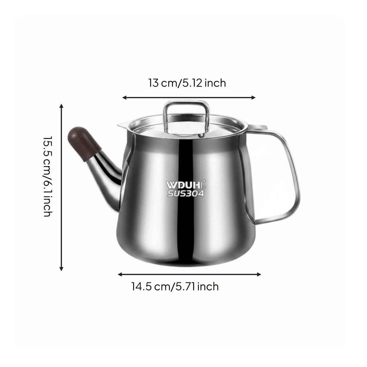 Stainless Steel Oil Strainer Pot Multi-Functional Pork Grease Saver Pot