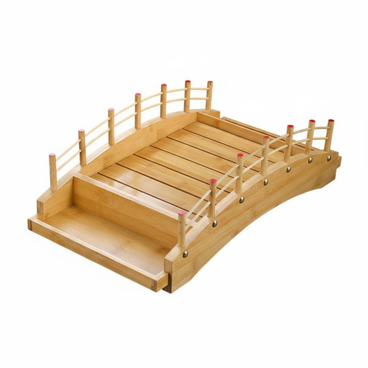 Sushi Boat Serving Tray and Odorless Sushi Bridge Platter Detachable