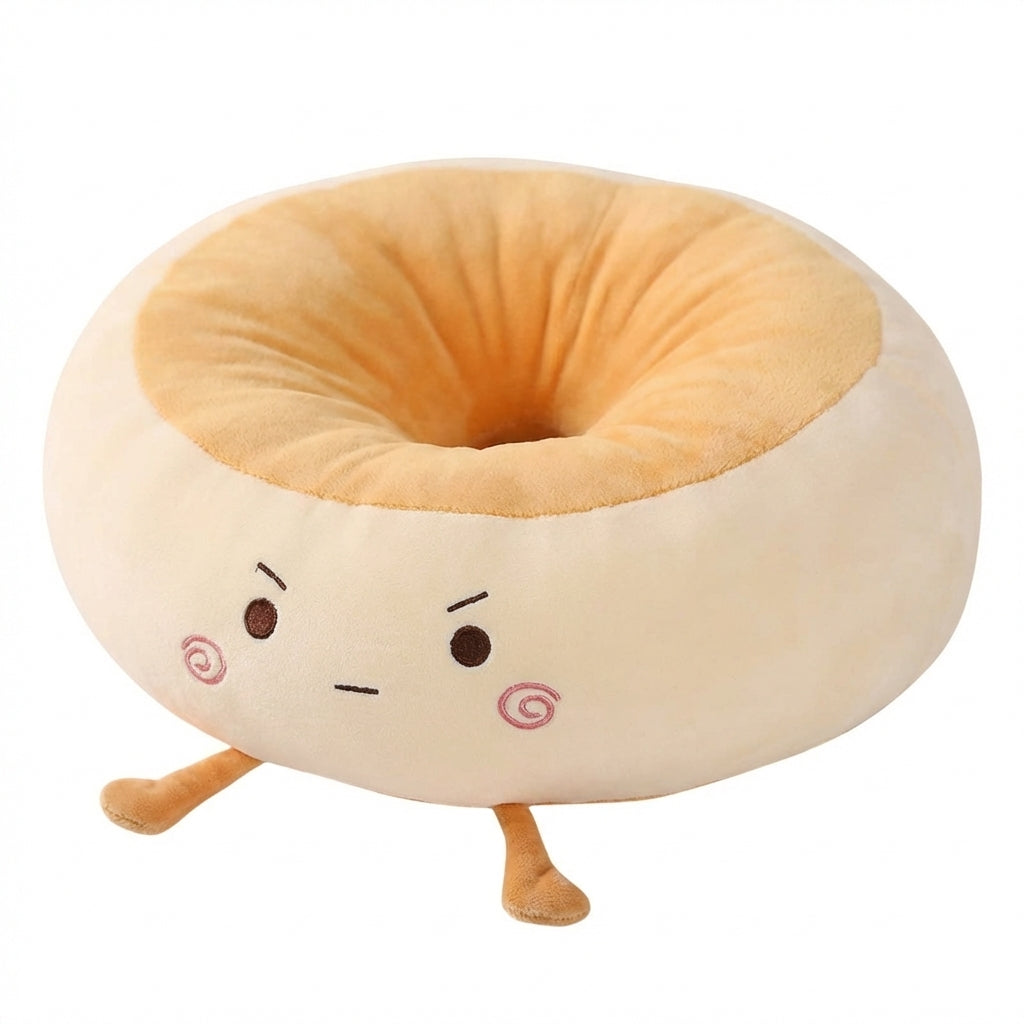 Donut Cushion Memory Foam Seat Cushion, Round Seat Pad for Living Room Floor, Ta #variant:Pouf 38*38*14CM