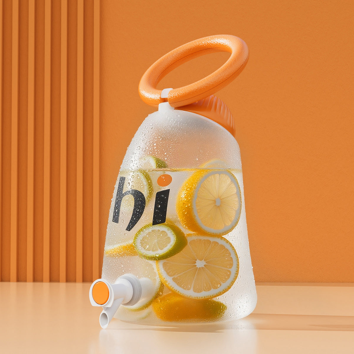 Orange / Tall without Base