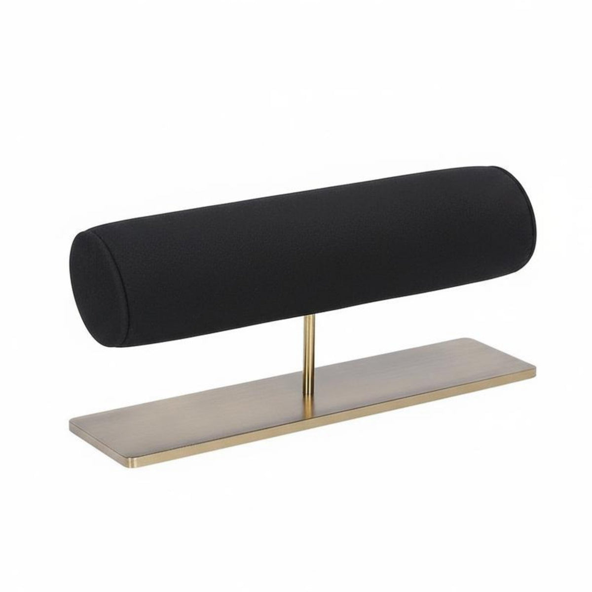 Horizontal-Bar Jewelry Stand Sturdy Metal Base Horizontal-Bar Bracelet Stand Space Saving Watch Display Holder for Retailers, Countertop, Dresser