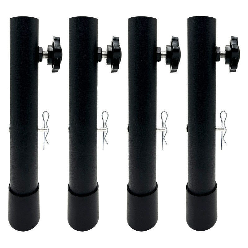 Table Leg Extender for Folding Tables, Height Raiser for Workbench, Straight or Bent Legs