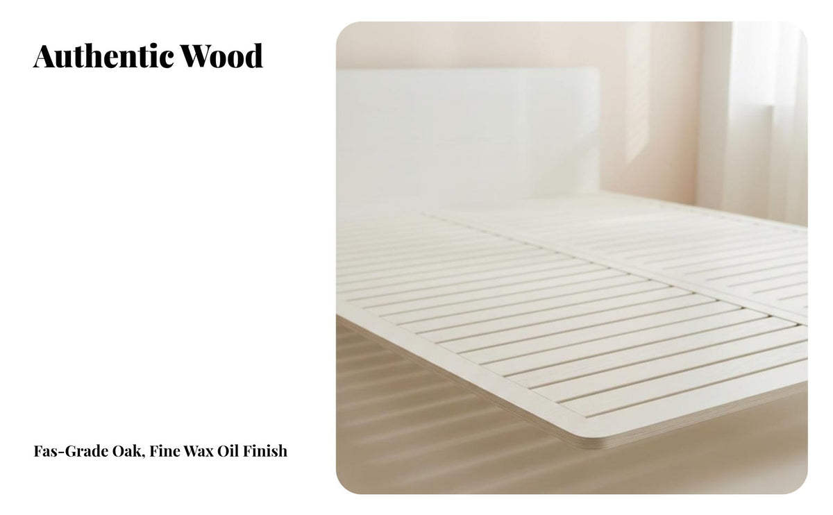 Minimalist Design Floating Bed Frame slimcontour Headboard Bedroom Furniture Space-Saving No Box mattress foundation Needed for Minimalists, Apartment Dwellers, partners, Guest Room