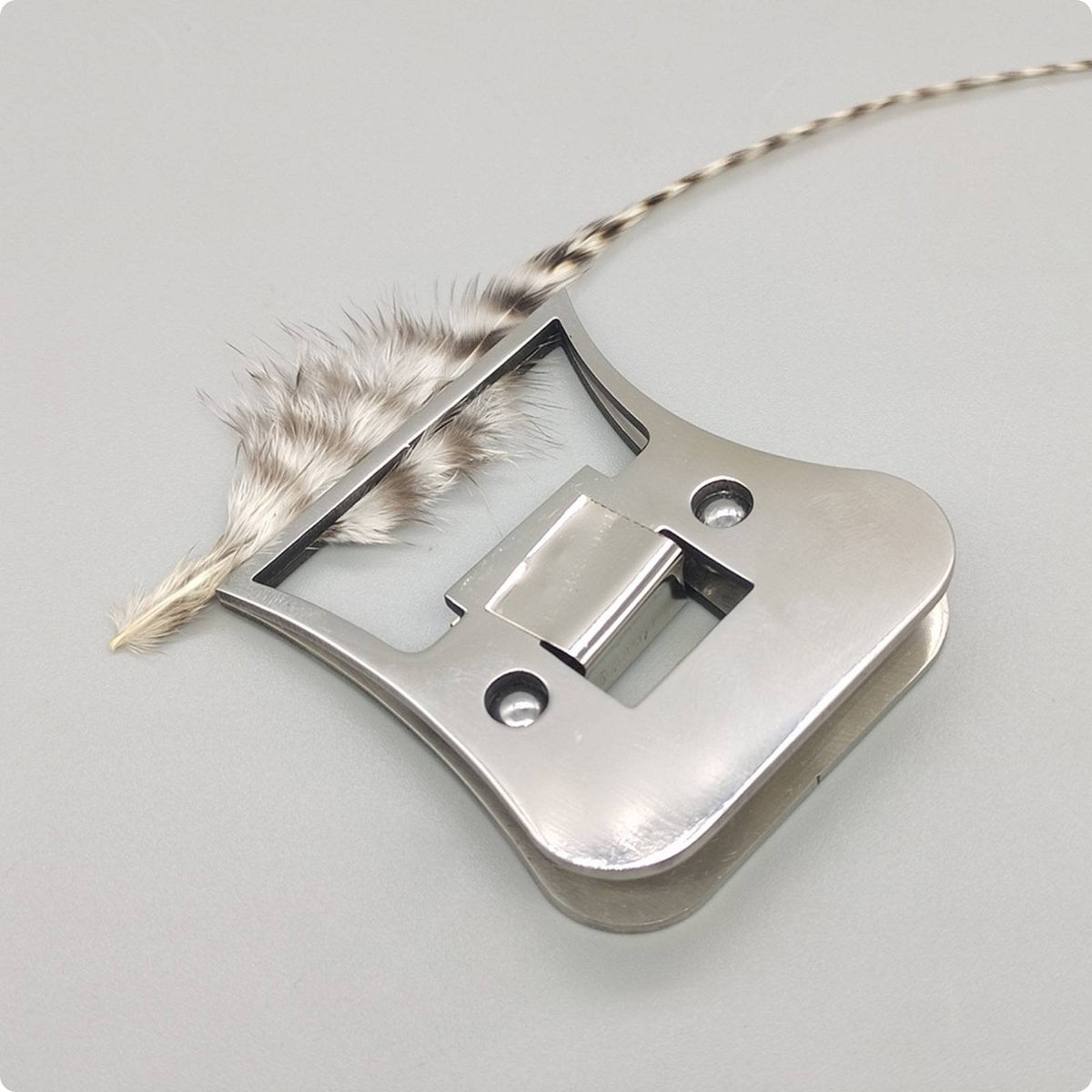 CDC Feather Clip Easy to Use CDC Clamp Tool Handmade Binding Fly Tying Clamp