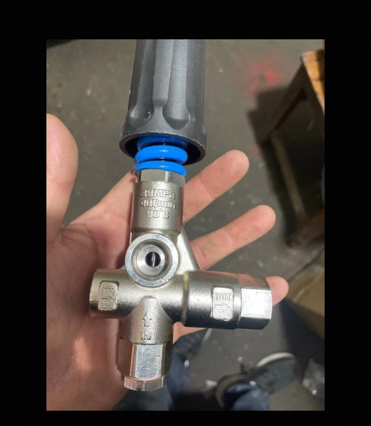 40L 350KG Pump Valve