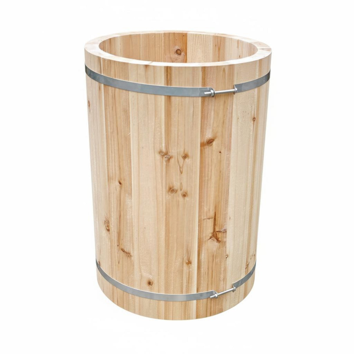 Traditional Round Beehive Handmade Wooden Beehive Barrel Eco-Friendly for Garden