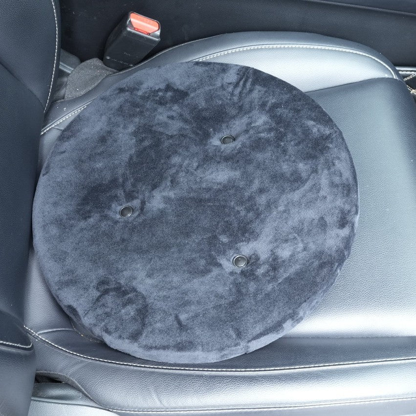 360-Degree Rotating Car Seat Cushion Thick Warm Portable for Pregnant Women