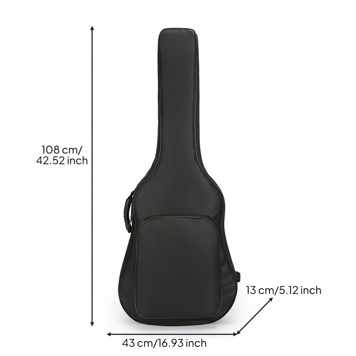Guitar Gig Bag with Pocket Lightweight Guitar Bag for Students, Rehearsals