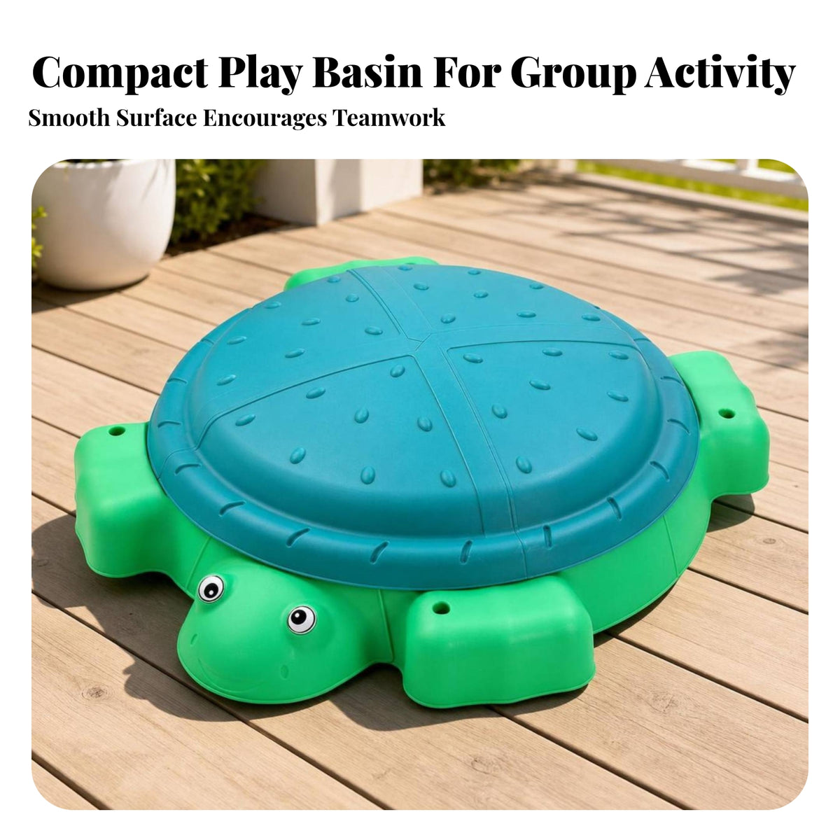 Outdoor Turtle Sandbox