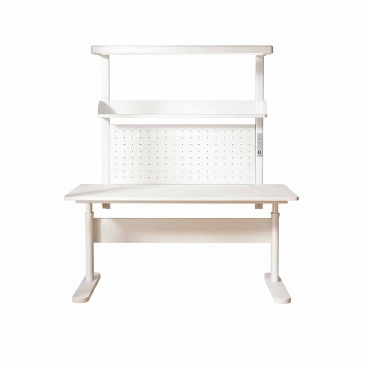 Adjustable Desk and Chair Set Built-in Bookstand Ergonomic Desk and Chair Set Rounded Corners Tilting Desktop for Home Schooling
