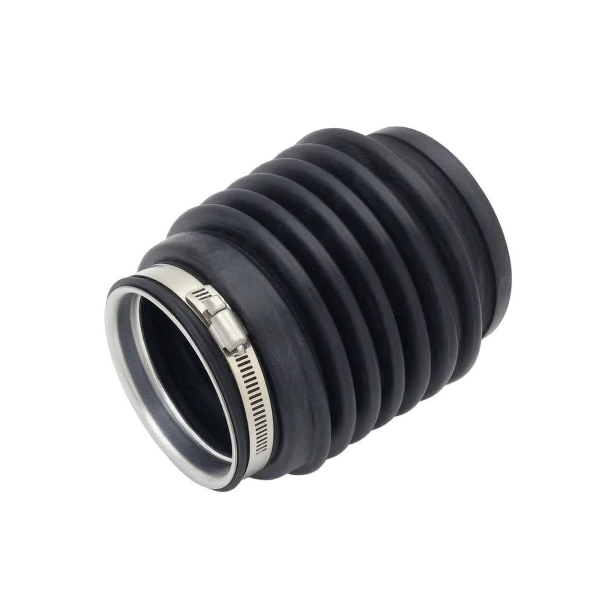 Bellows Hose with Clamps Compatible Exhaust Hose Bellows Flexible for Mechanics