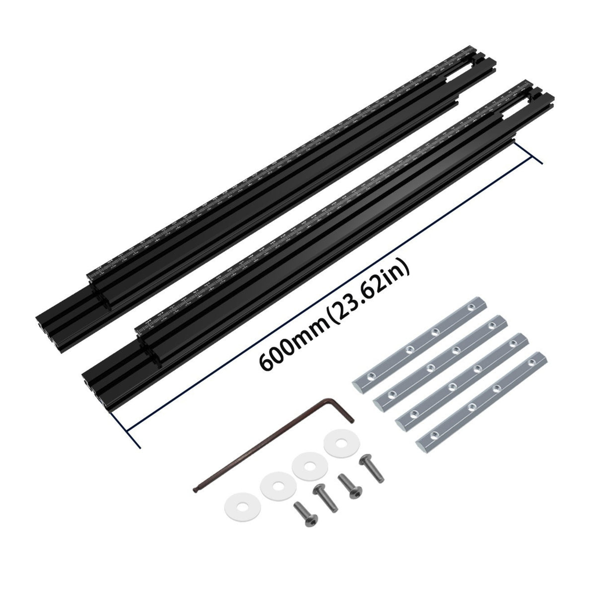 Routing Guide Tracks Measurement Markings Tool Accessory Mounting Hardware