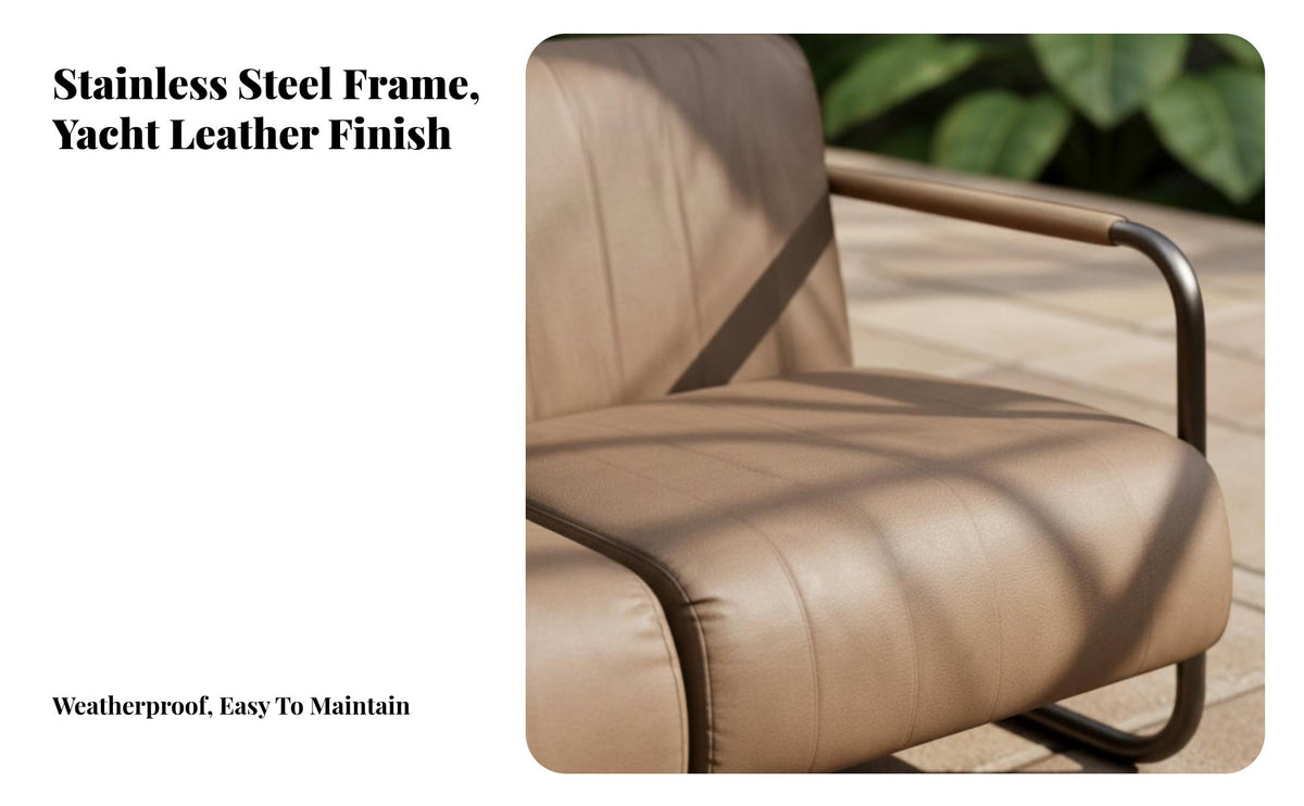 Weather-withstandant Woven Rope Outdoor Sofa Modern Design Patio Seating long-ultimateing Garden Lounge Set Easy to Clean for Designers, Hotel Managers, Homeowners, Terrace, Balcony, Porch, rearyard