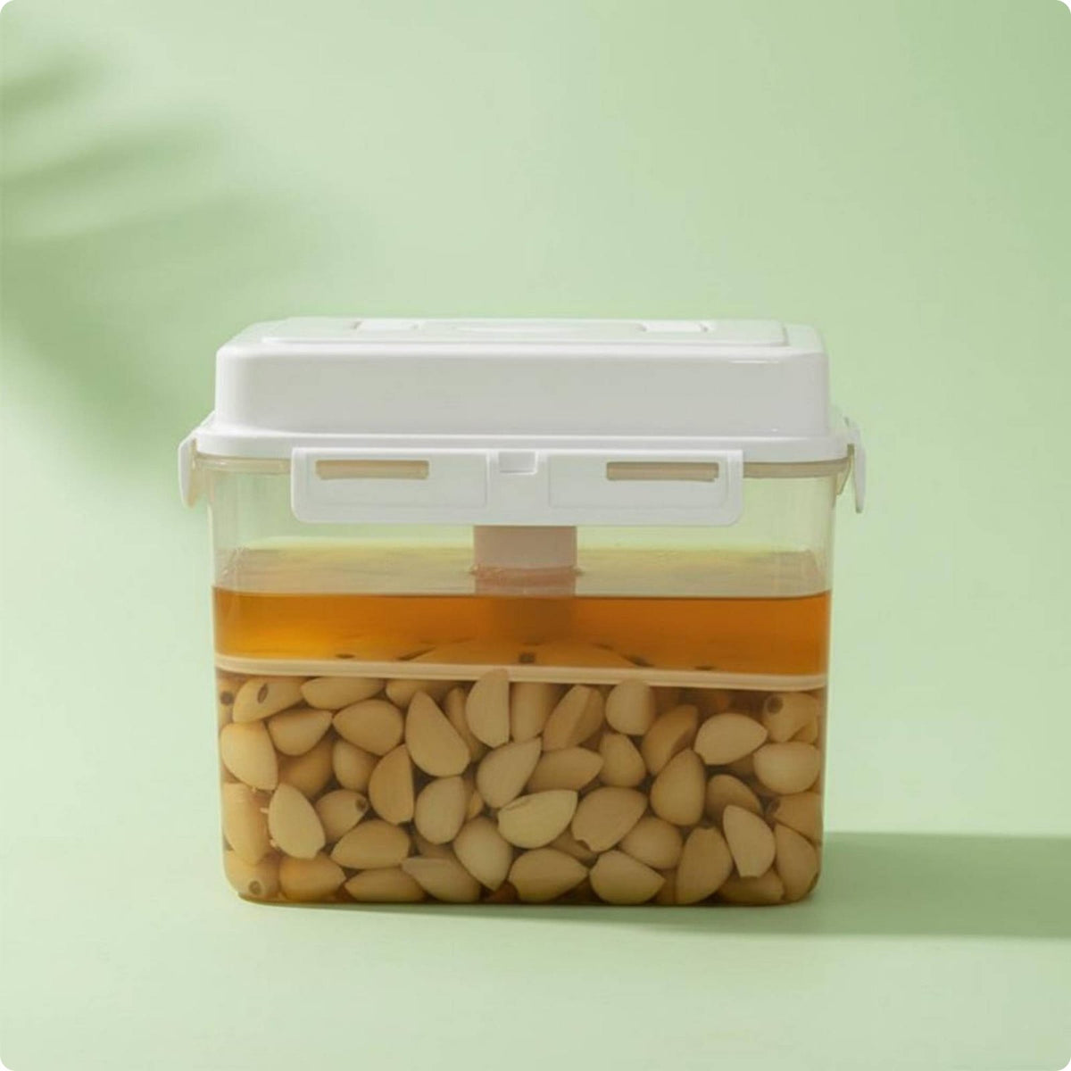 Kimchi Container Refrigerator Safe Sealed Pickle Box Easy to Clean for Pickling