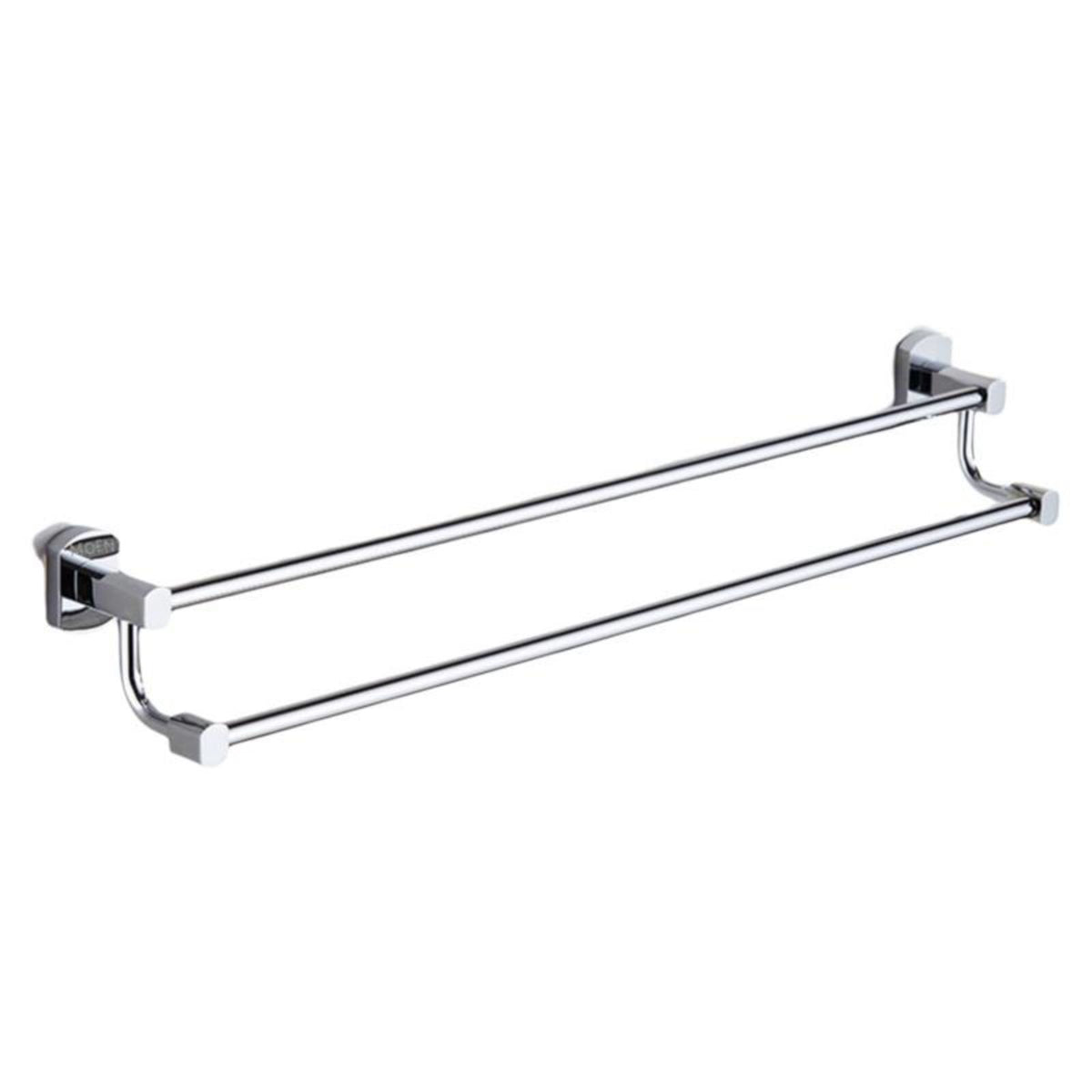 Copper towel rack with shelf