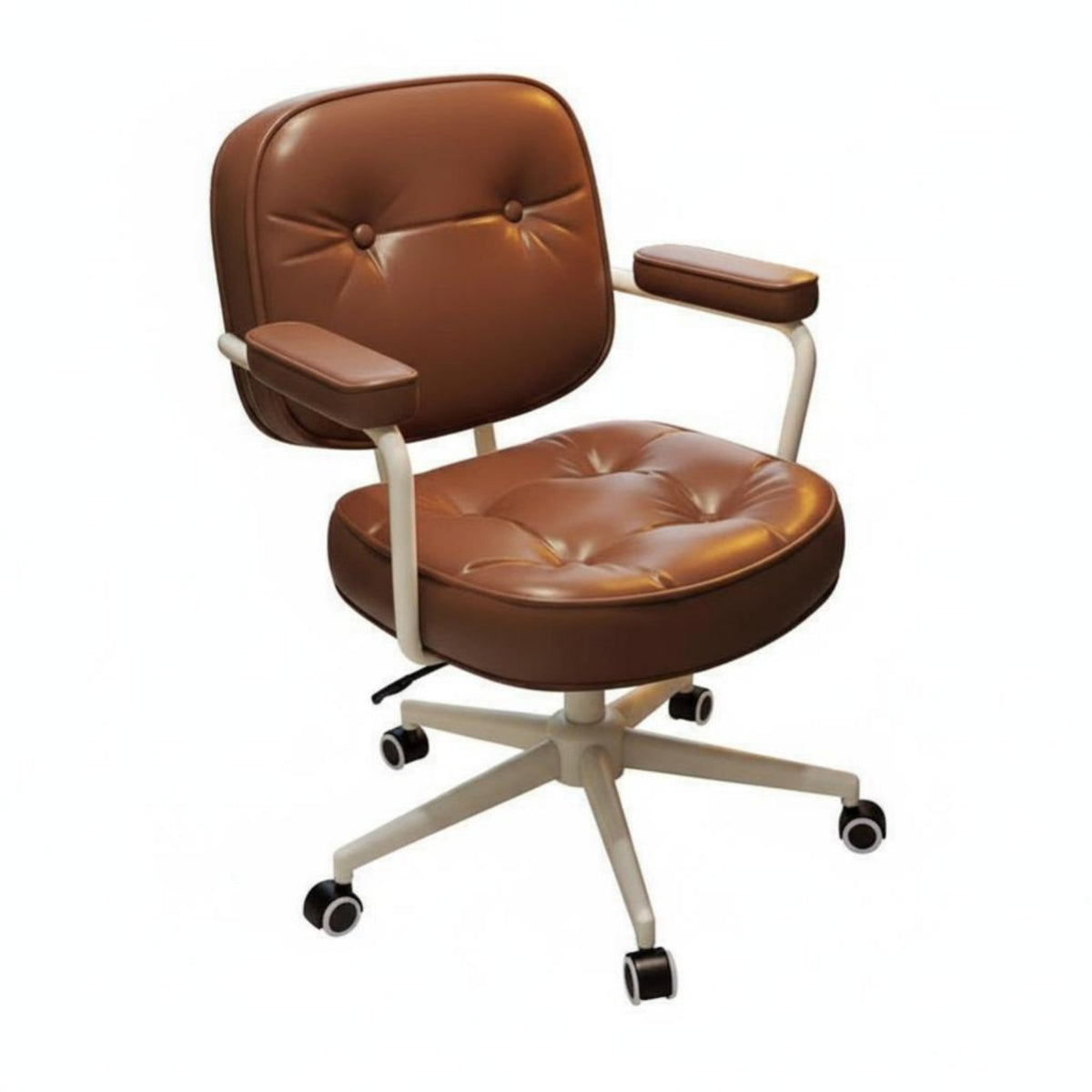 Upholstere-energized Managerial Chair Height Adjustable rotate Seat Caster casters Thickened padding for Managerials, Study Room