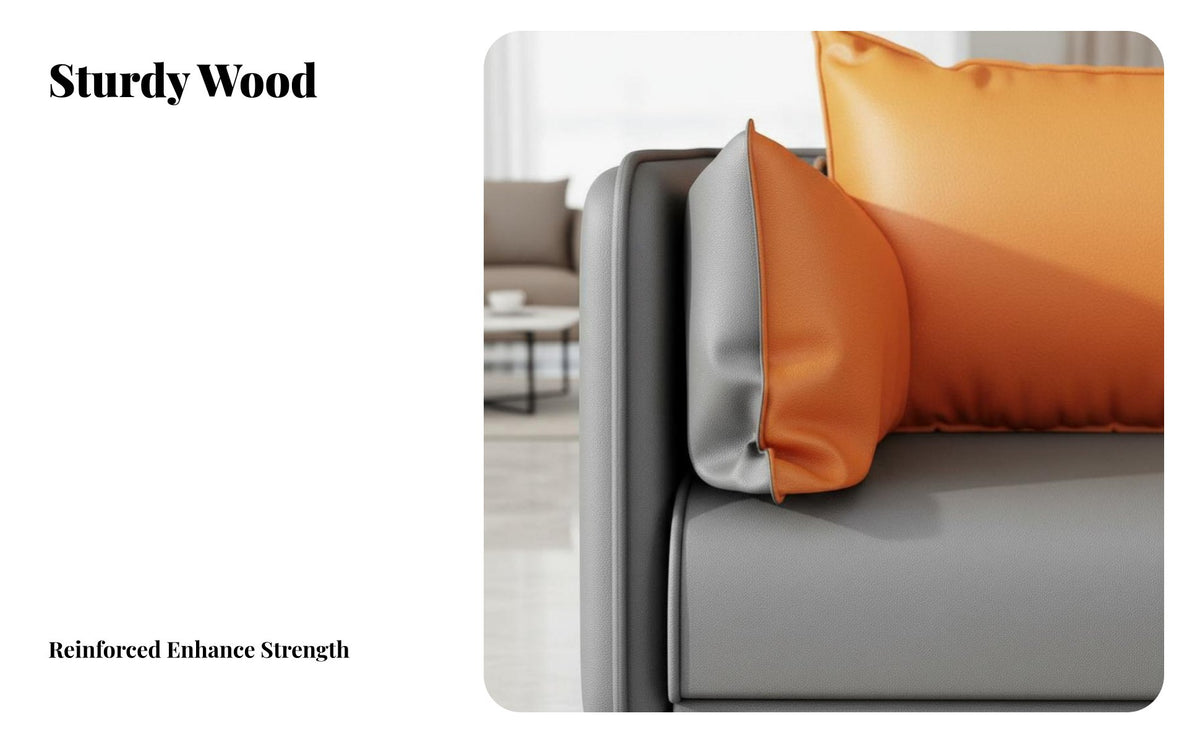 Modern Aesthetic Office Sofa and Table Set Minimalist Design Reception Seating Padded Armrests Commercial Furnishing Long-Lasting Comfort for Interior Decorators, Business Professionals, Visitors, Waiting Room