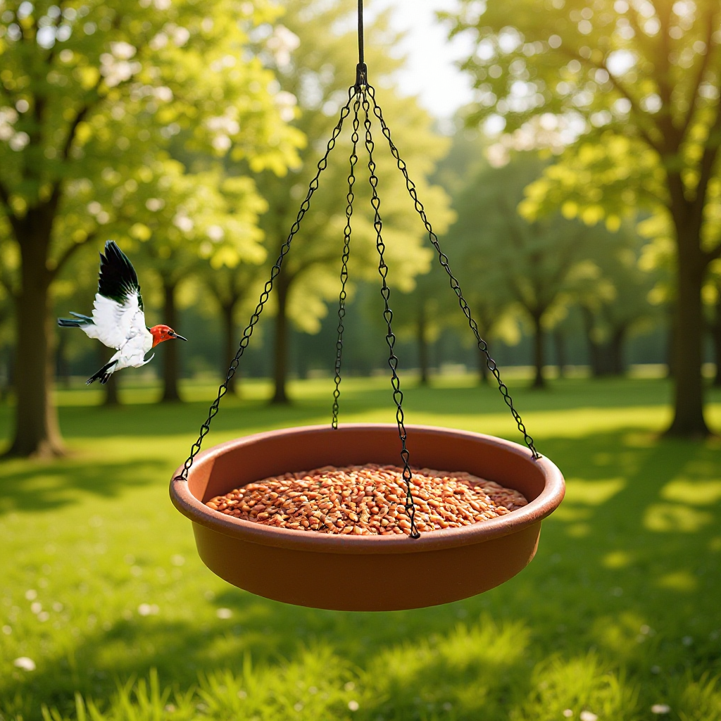 New Outdoor Garden Hanging Bird Feeder Large Capacity Hummingbird Feeder
