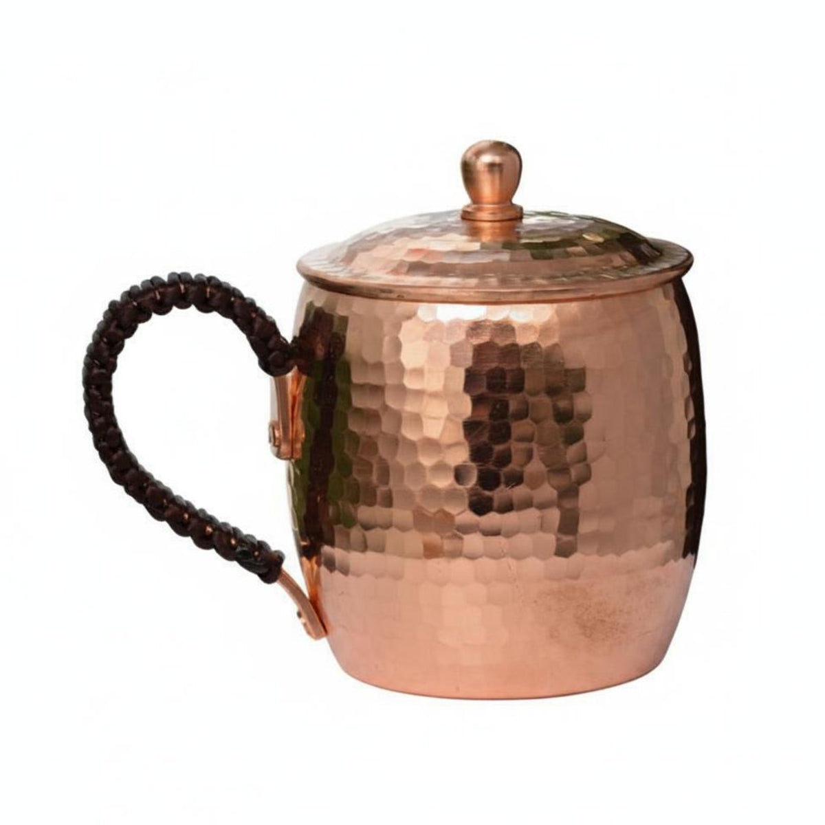 Handmade Copper Tea Cup Handmade Cup Polished Finish Hammered Copper Mug for Gifts