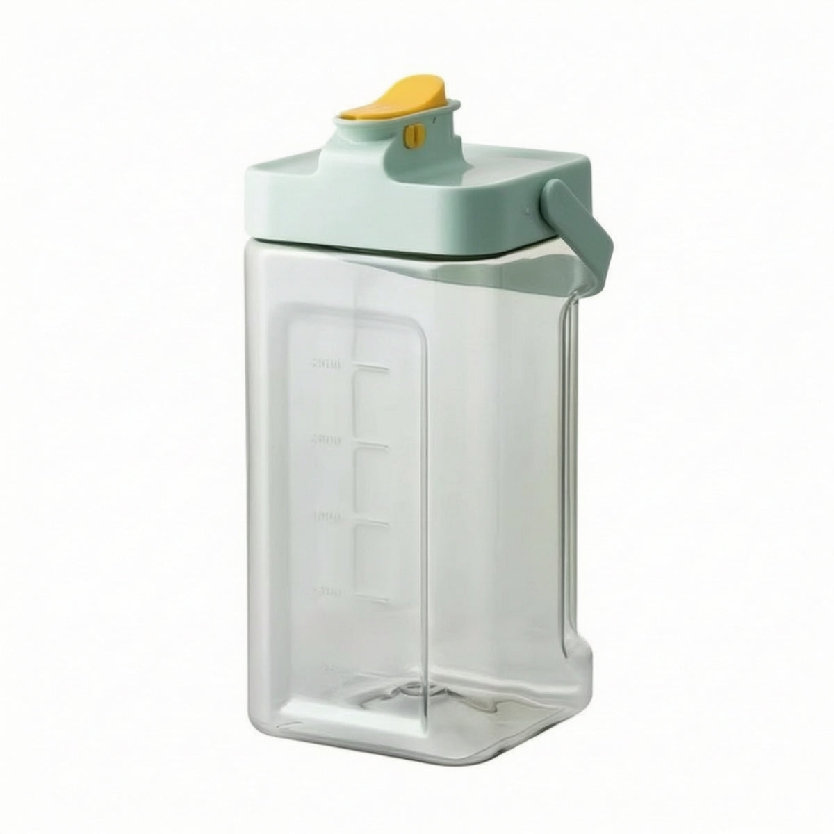 Wide-Mouth Drink Dispenser with Tap Transparent Fridge Water Jug with Spout Food-Grade Water Container with Spout Leak-Resistant for Families