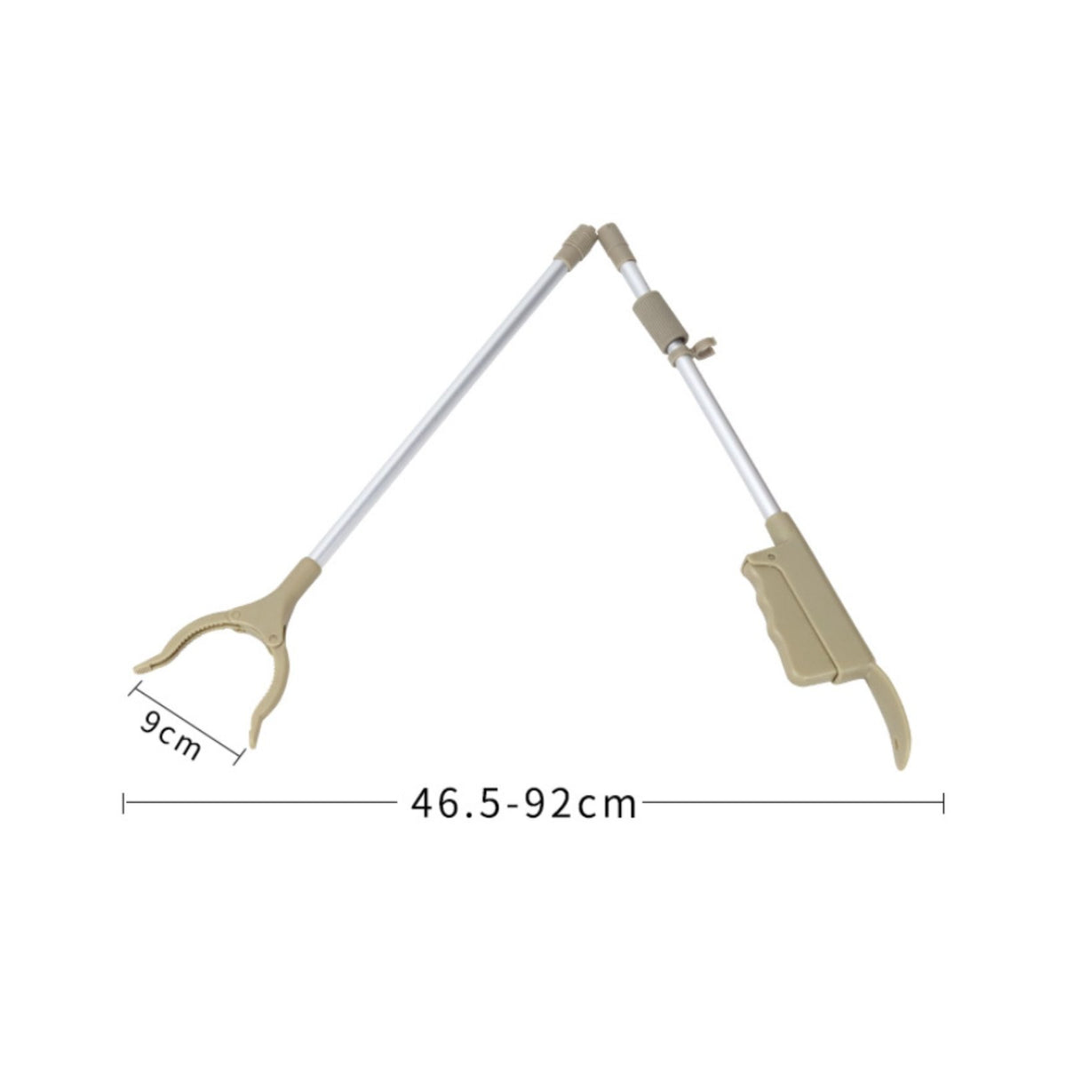 Long Handled Shoe Aid Grabber Lightweight Assistive Device Heavy Duty