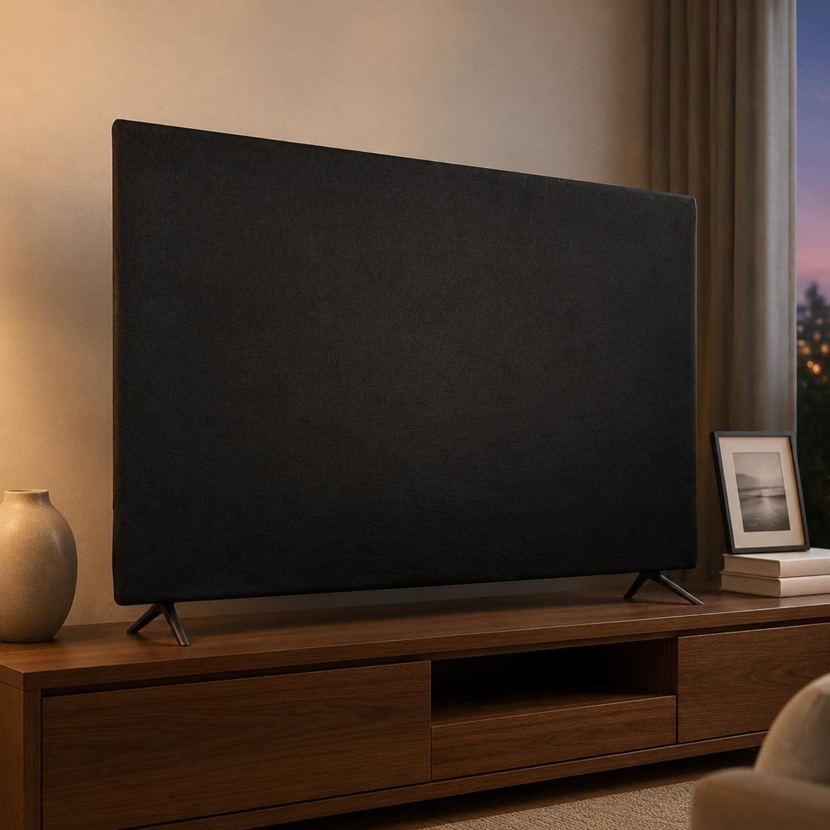 TV Set Dust Cover Dustproof Thick Cloth TV Cover Thickened for Wall Mounted