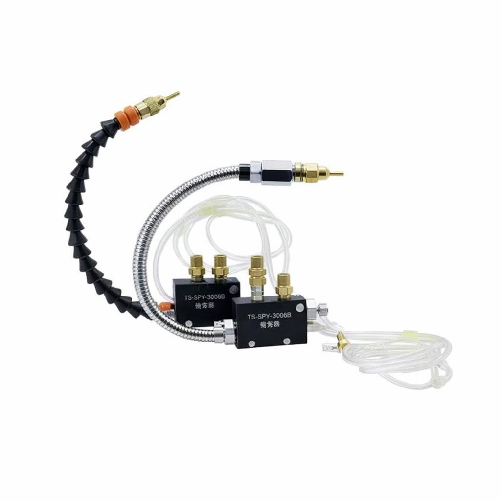 Mist Coolant Lubrication Spray System, Metal Cutting Spray Nozzle, Machine Tool #variant:Plastic Tube Spray