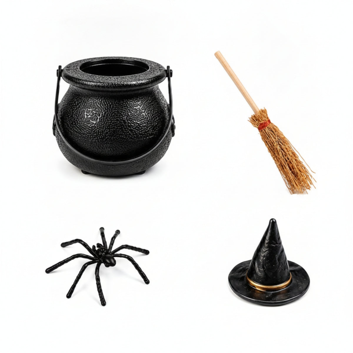 Halloween Witch Cauldron Decorative Witch Cauldron Spooky Atmosphere