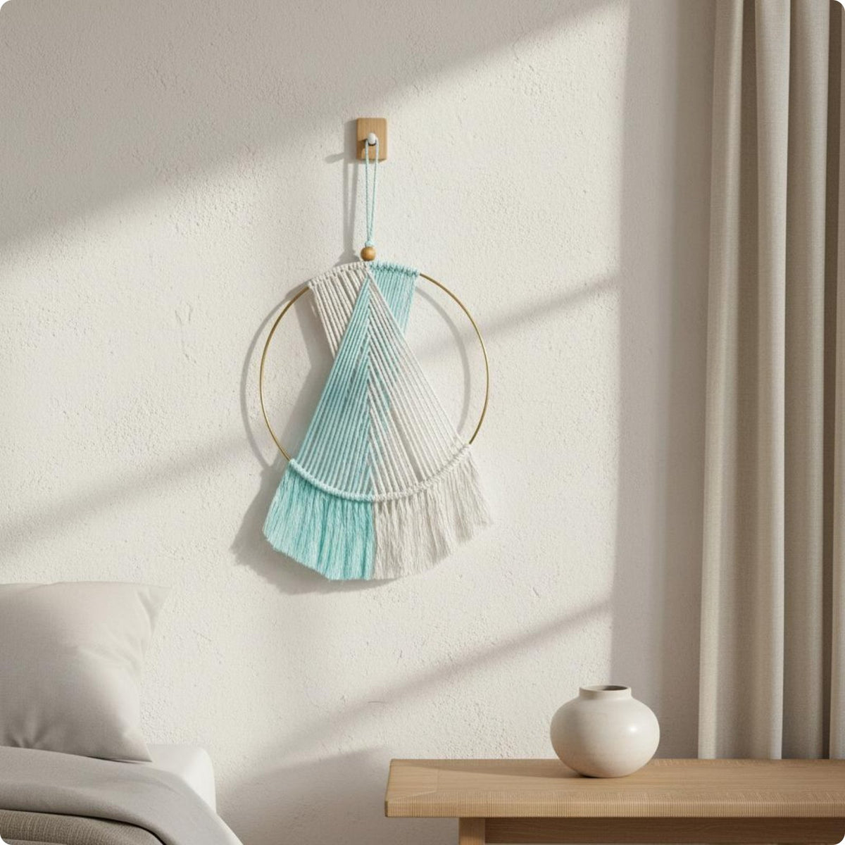 Sunrise Sunset Wall Art Handmade Sunrise Wall Hanging Hand Woven for Bedroom