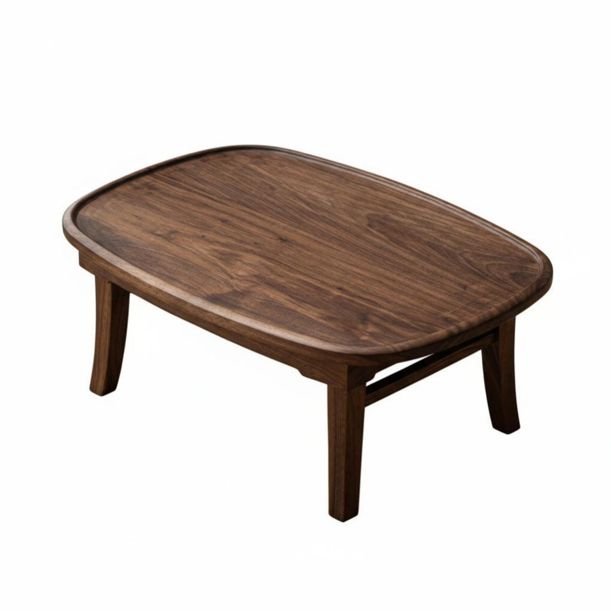 Folding Tea Table Foldable Floor Desk Portable for floor mat Room, Balcony, Adults