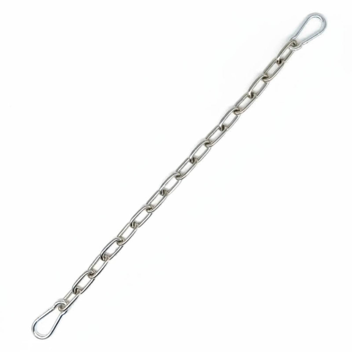 Gym Cable Attachment Metal Set Extension Chain with Carabiners Stainless Steel Cable Extension Chain for Athletes
