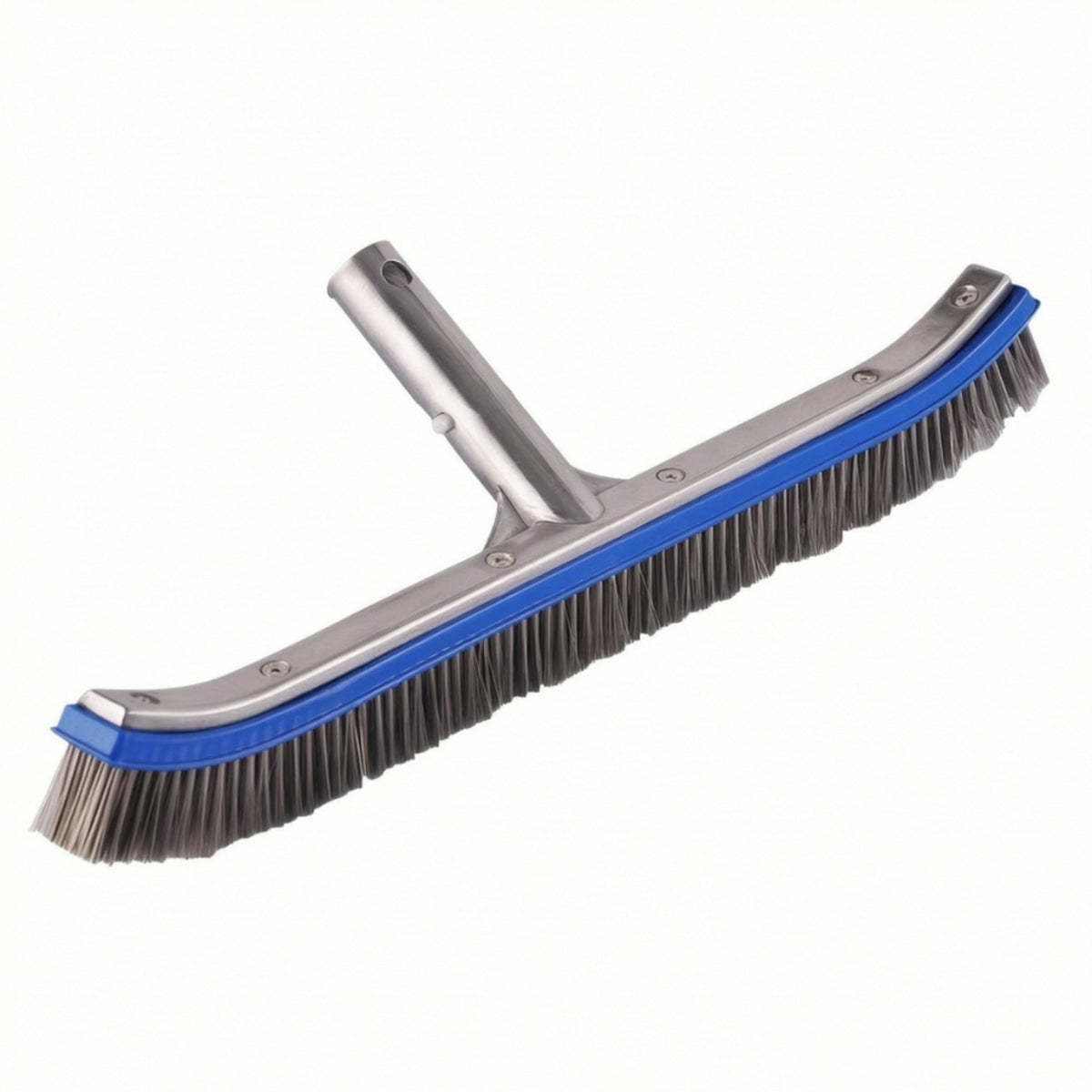Curved Pool Brush Strong Pool Brush Head with Pole Connection Easy to Use