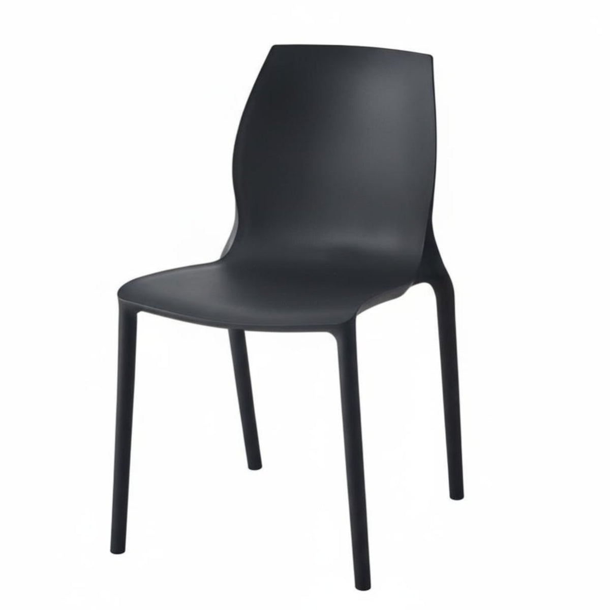 Molded Plastic Shell Chair Minimalist design Molded Shell Chair Thickened Construction Ergonomic spinerest for Students, Adults