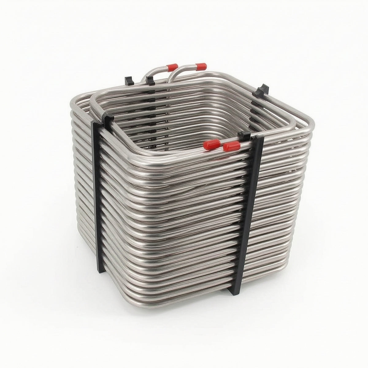 Square Portable Box Coil Compact Beer Chiller Coil Rigid Hardware Portable for Homebrewers