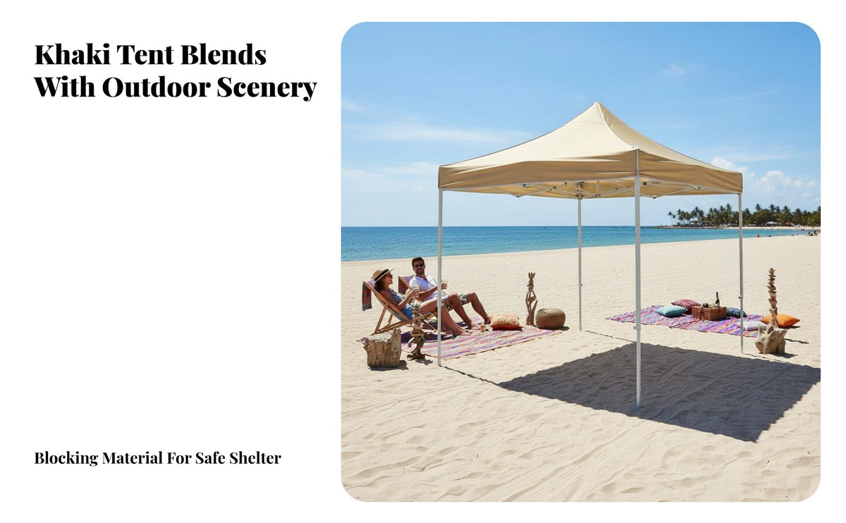 Foldable Portable Market Stall Tent Waterproof Folding Canopy Tent Easy Setup 4 Leg Event Canopy Protection for Small Business Owners, Beachgoers, Events, Backyard, Camping, Patio