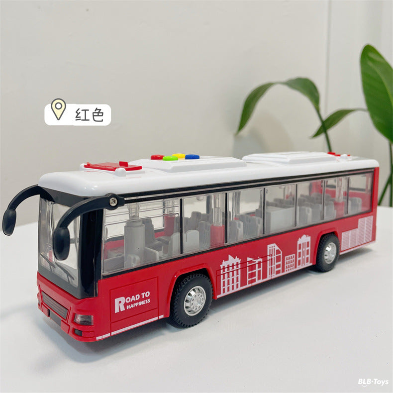 Red / Single Layer Bus