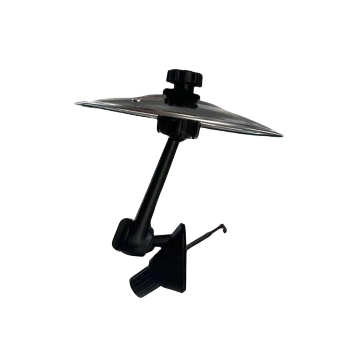 Easy Install Vent Mount Cymbal Metal Sound Car Drum Cymbal Non-Blocking Ventilation Novelty Auto Part Rock-Solid Fit for Travel