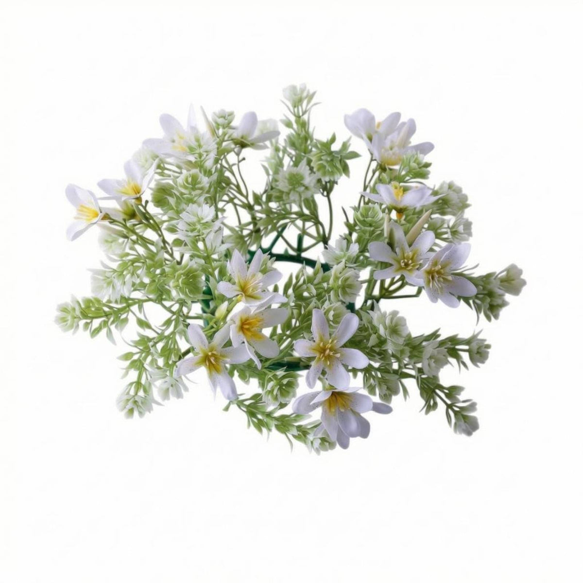 Candle Wreath Circlet Yellow Centers Flower Candle Circlet Reusable