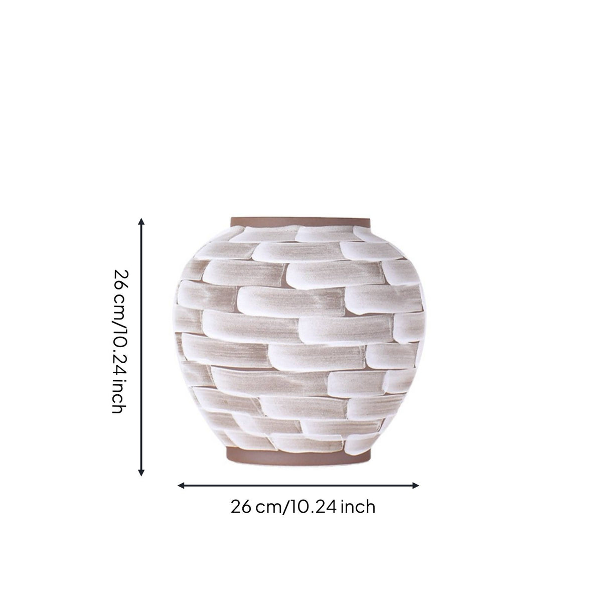 Nordic Style Vase Decorative Centerpiece Home Decor for Living Room