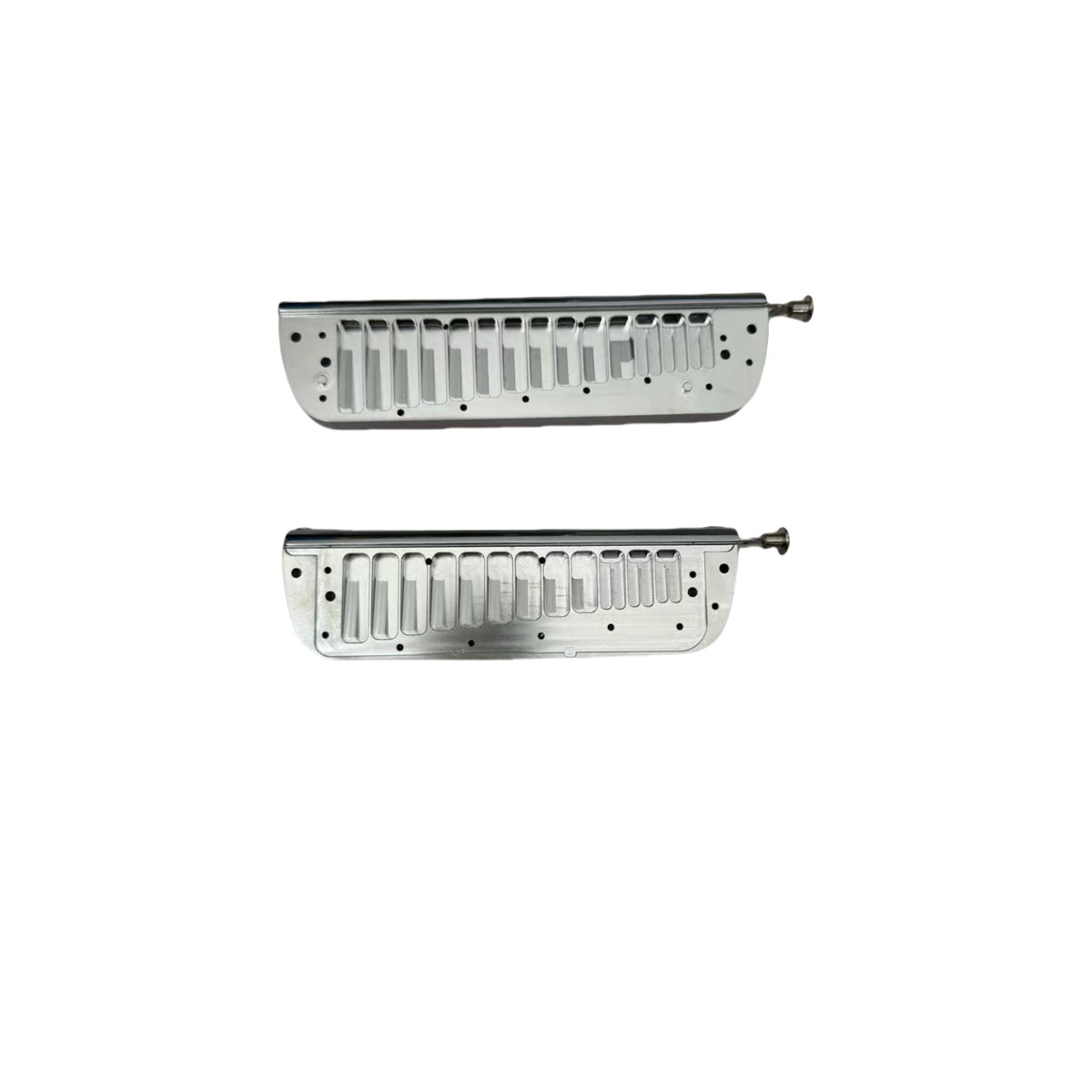 HELAI 257/255 Chromatic Harmonica with Mouthpiece, All-Metal Comb Kit, Upgrade Set