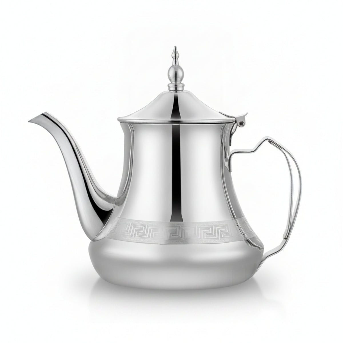 Loop Handle Moroccan Coffee Pot Stainless Steel Coffee Pot Easy to Clean