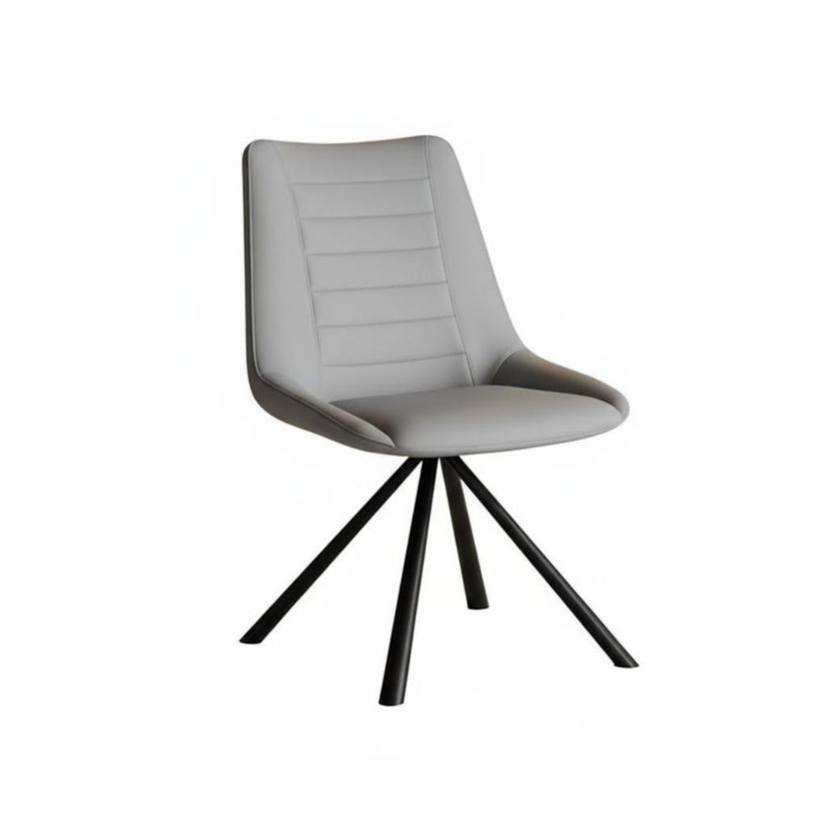 Upholstered rotate Chair Modern Design rotate Chair with X-Frame Legs Ergonomic Backrest No casters for Adults, Kitchen, Bedroom