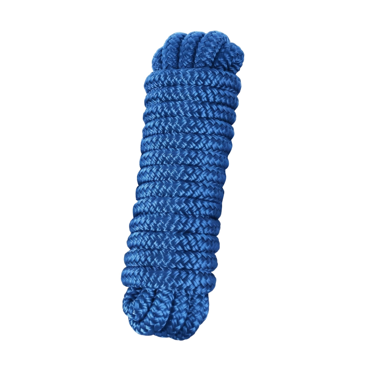 Braided Boat Rope with Looped Ends High Strength Mooring Line with Loop Long-Lasting Dock Line with Loop Abrasion Resistant for Sailors