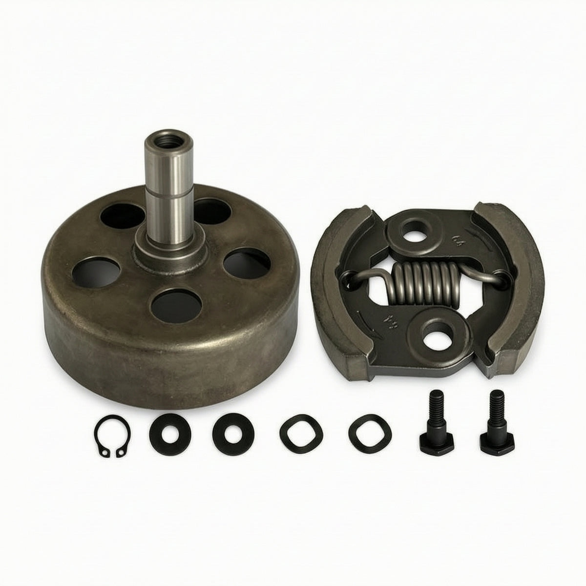 Clutch Assembly Compact Clutch with Mounting Openings Replacement Trimmer Part for Landscapers
